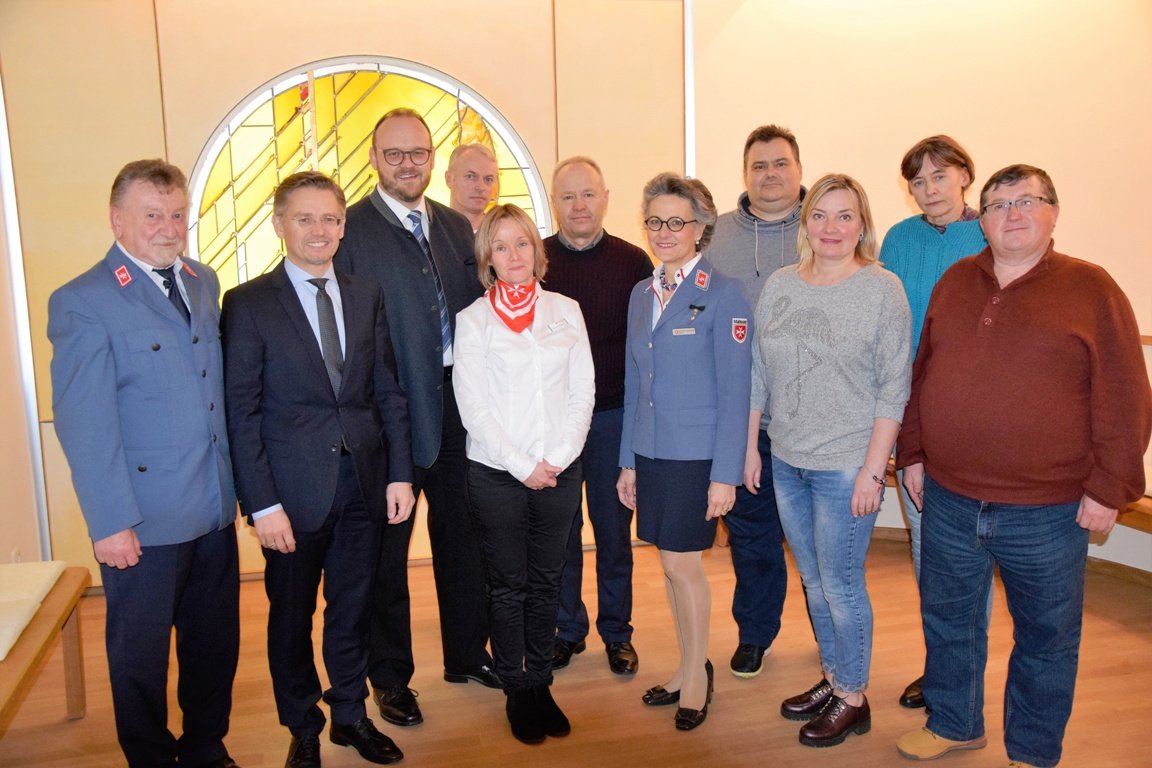 Litauische Abordnung besucht Hospiz St. Felix