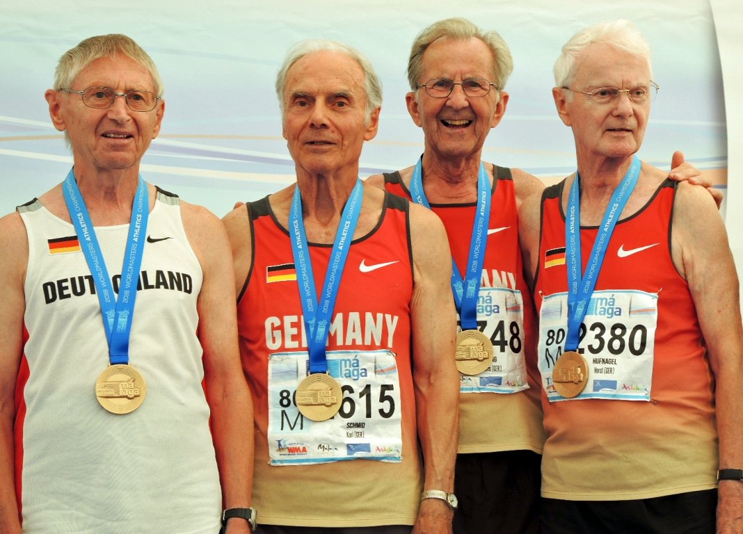 WM in Malaga: Mit 80 zweimal Gold!