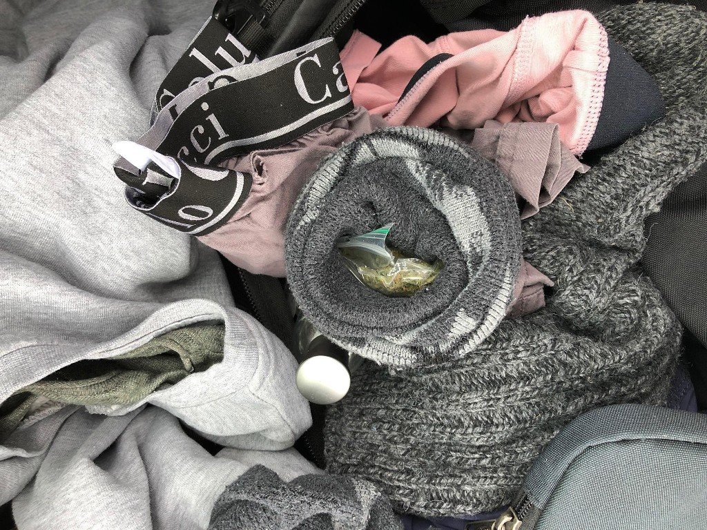 Marihuana in der Stinkesocke