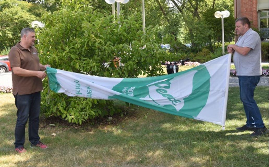 Flagge zeigen gegen Atomwaffen