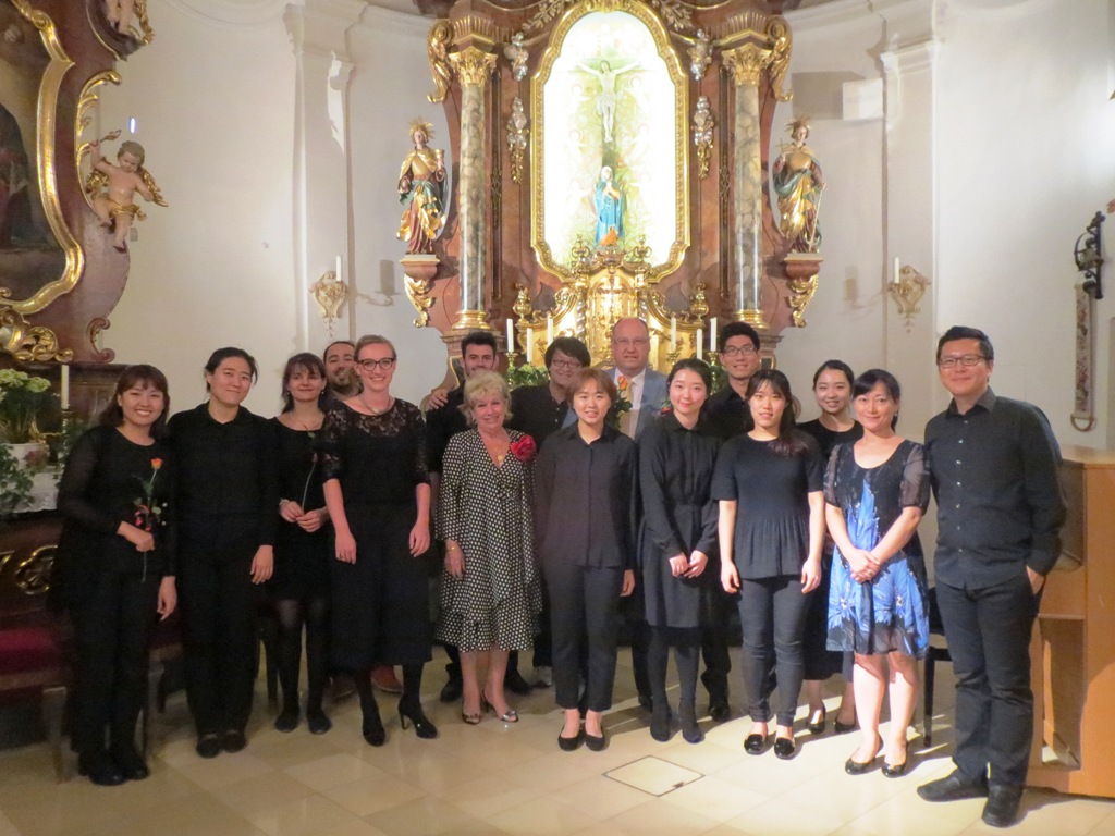 Abschlusskonzert in Schlosskapelle: Highlight der Tournee