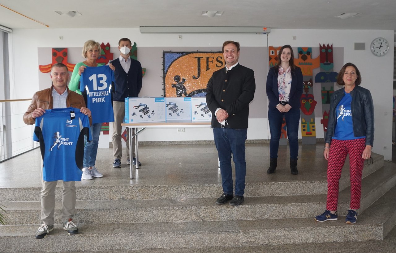 Mint Sprint Nordoberpfalz: Lernroboter für die Schule