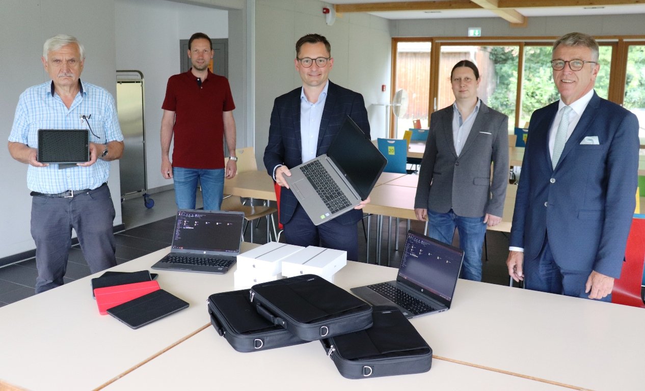 Neue Technik für Tirschenreuther Mittelschule