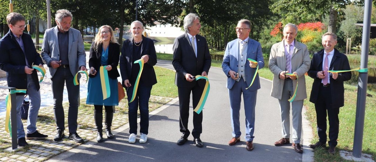 Wahre Wohlfühloase geschaffen: Begeisterung für neuen Mühlbachpark