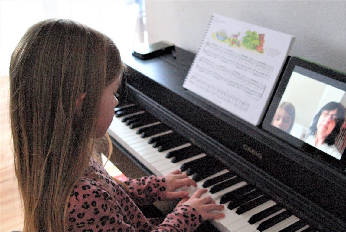 Wie der Musikunterricht online läuft