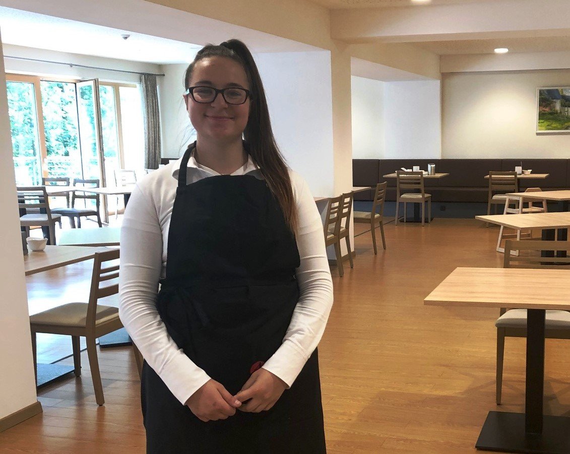 Nadine verstärkt das Team im Hotel Aribo