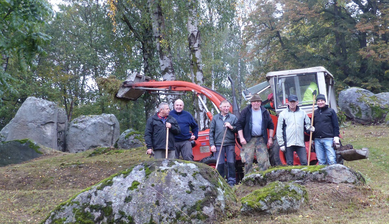 Muskelkraft fürs Naturdenkmal