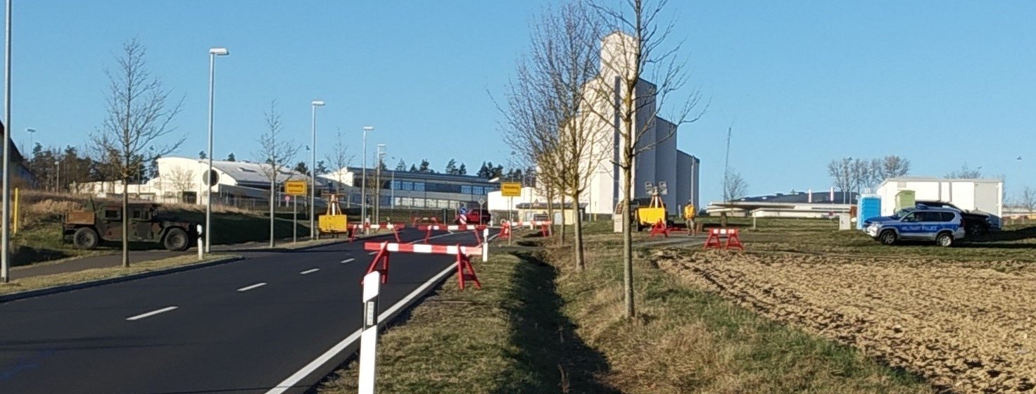 Militär und US-Polizei – Kontrollen am Netzaberg