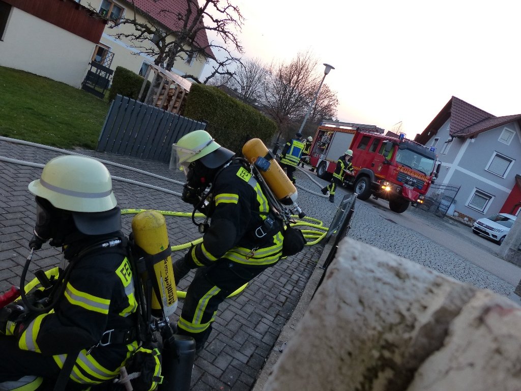 Auf einmal kam die Feuerwehr