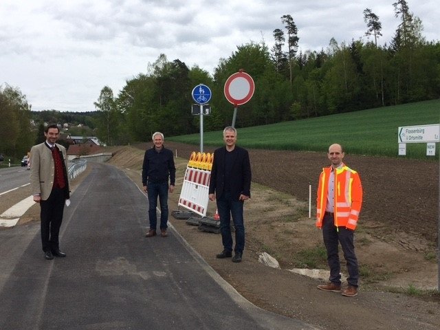 Neuer Radweg in Flossenbürg
