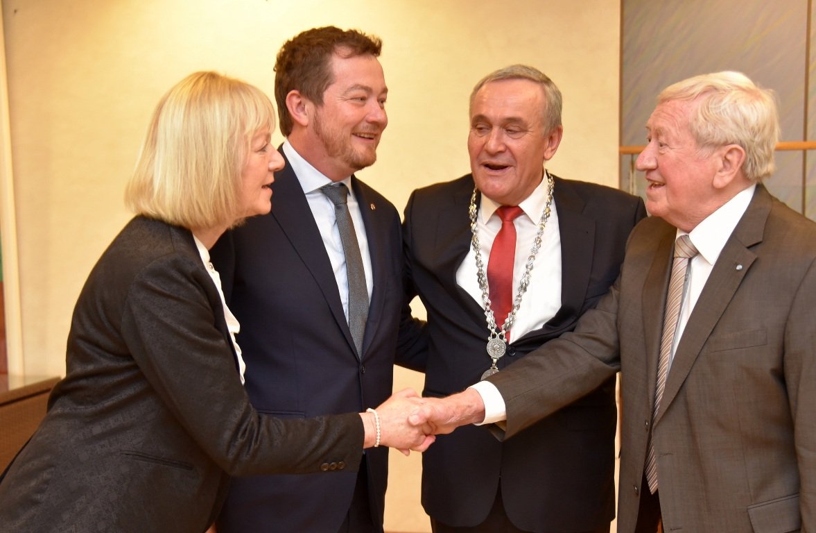 Letzter Neujahrsempfang: OB Seggewiß sagt Danke