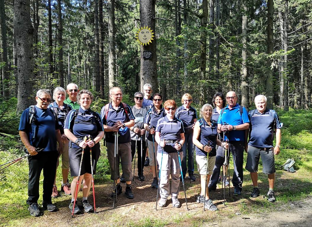 16. Besuch im Bayerischen Wald: Nordic Walker on Tour