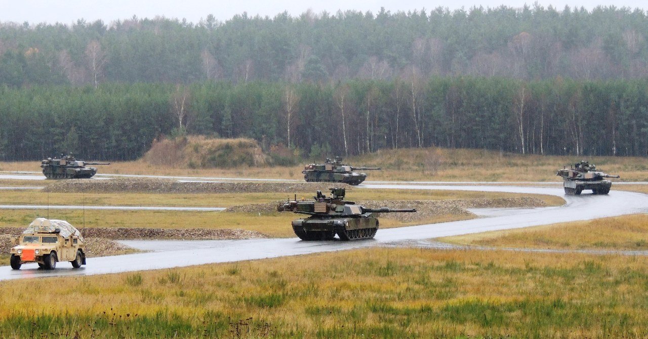 Riesiger Panzer-Konvoi zieht von Hohenfels nach Grafenwöhr