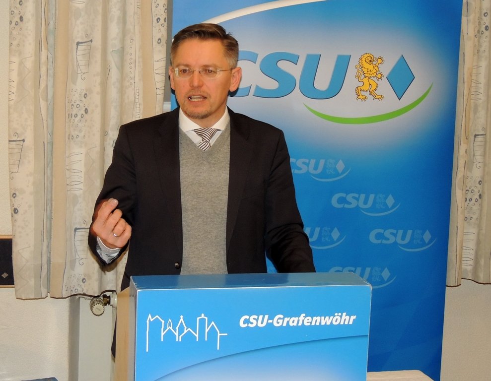 Landtagsabgeordneter Tobias Reiß bei der CSU Grafenwöhr – „Strabs“ werden abgeschafft