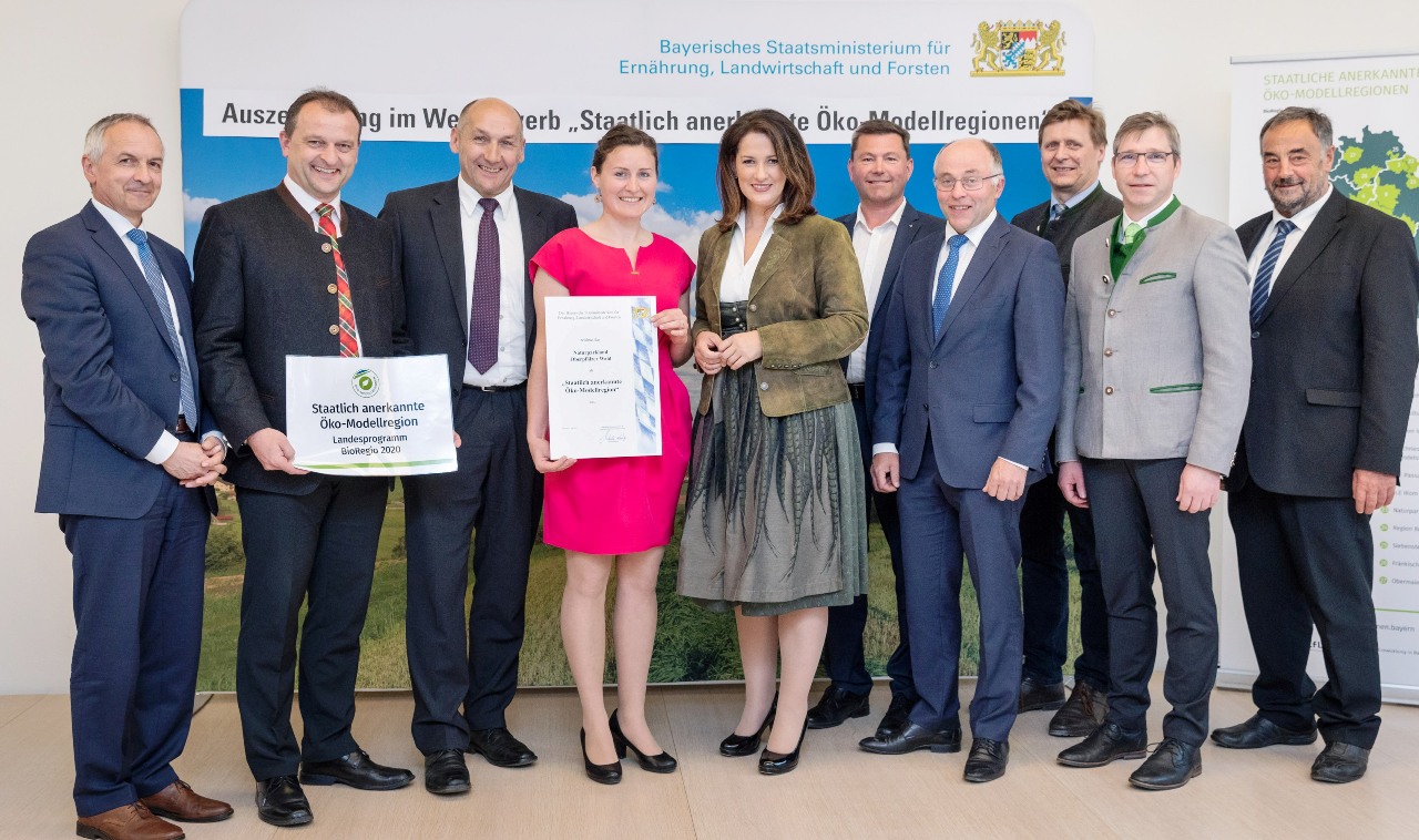 Naturparkland als Ökomodellregion anerkannt