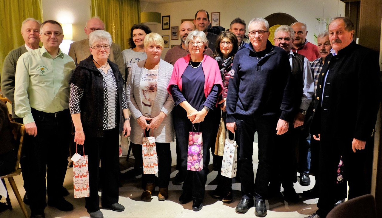 OWV Moosbach ehrt verdiente Mitglieder