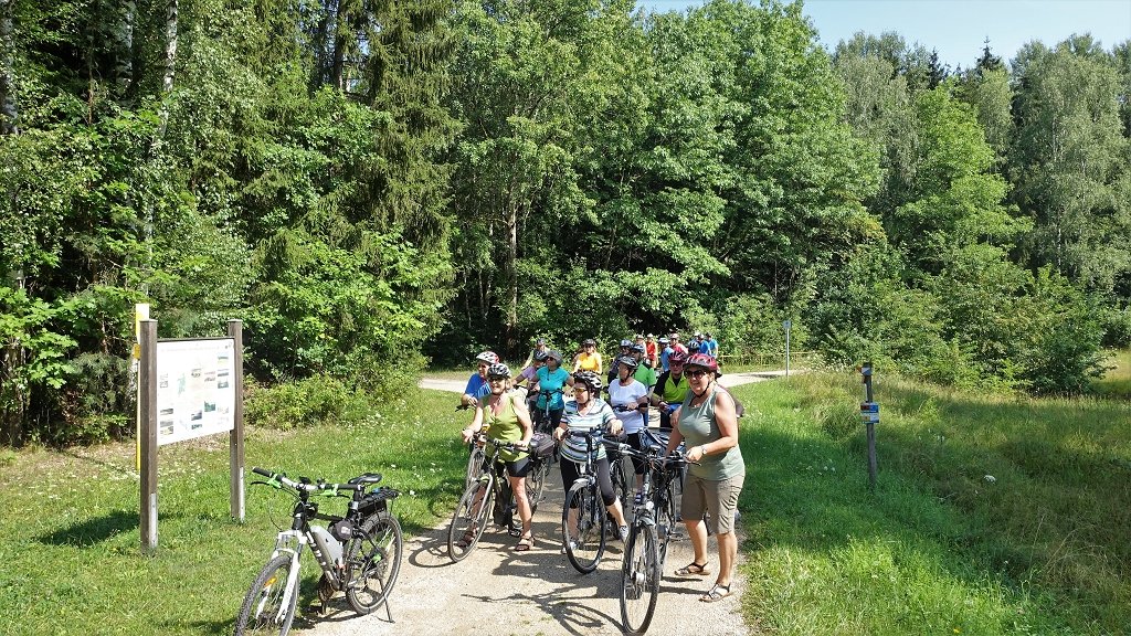 OWV-Radler im Schwandorfer Seenland
