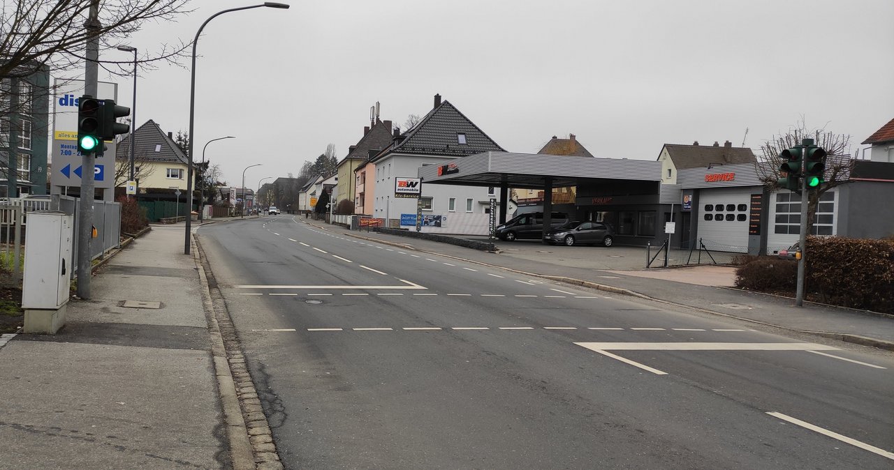 Frauenrichter Straße ab morgen wieder frei befahrbar