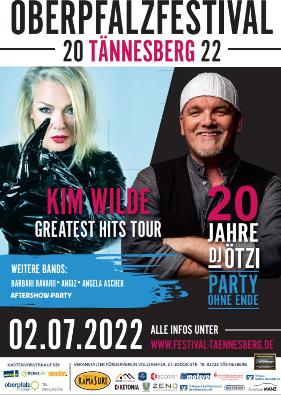 Jetzt Tickets sichern für das 15. Oberpfalz-Festival
