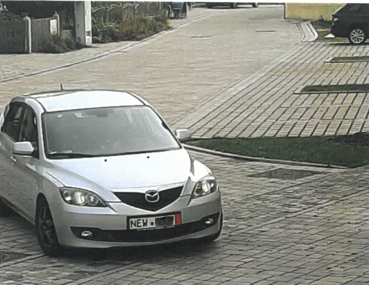 Zeugen nach Festnahme gefragt: Wer kennt diesen Mazda?
