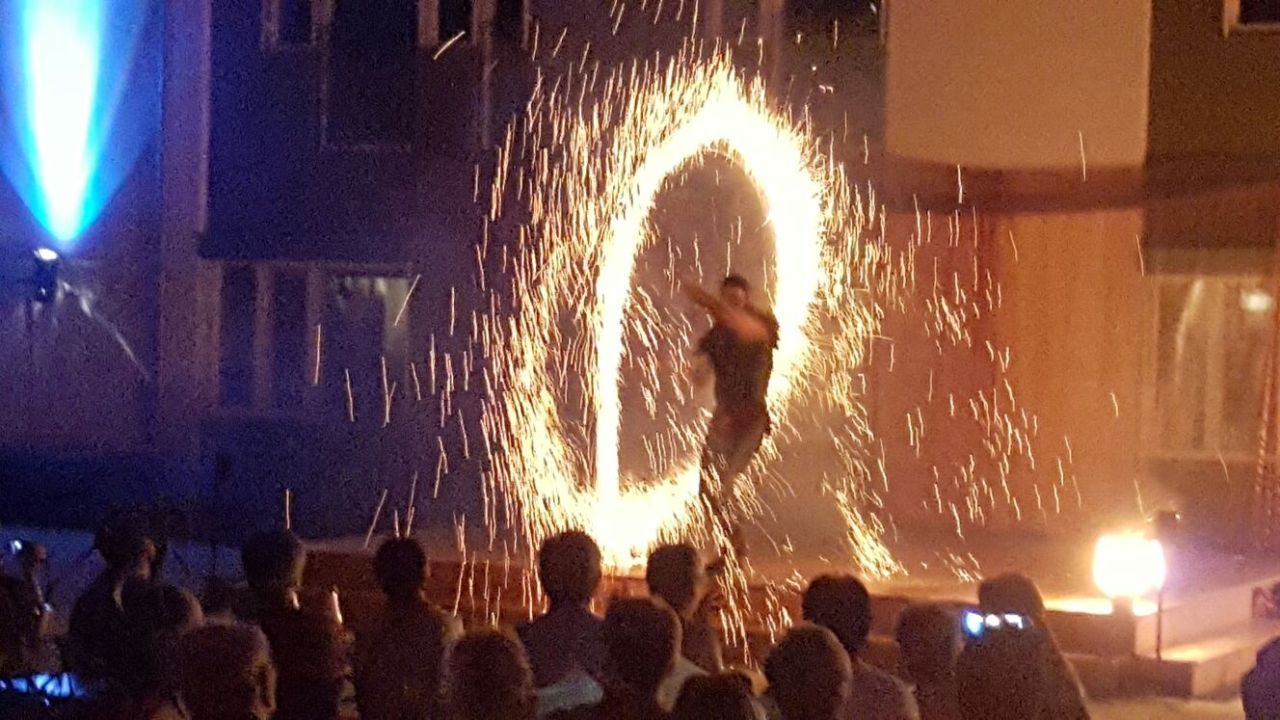 Abschluss mit einem Feuerwerk: Besucher begeistert von Orientalischer Nacht
