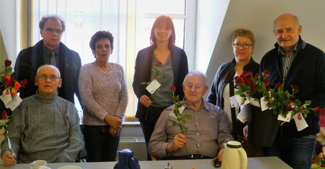 Rosenkavaliere im Pflegeheim St. Josef in Pressath