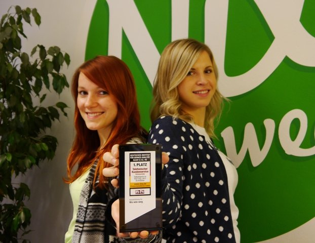 Nix-wie-weg hat den besten “telefonischen Kundenservice” – laut n-tv!