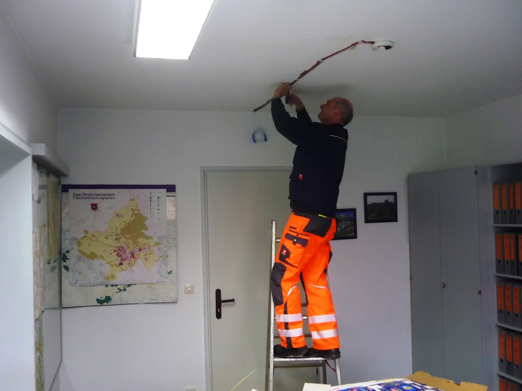 Brandschutz im Rathaus weiter groß geschrieben