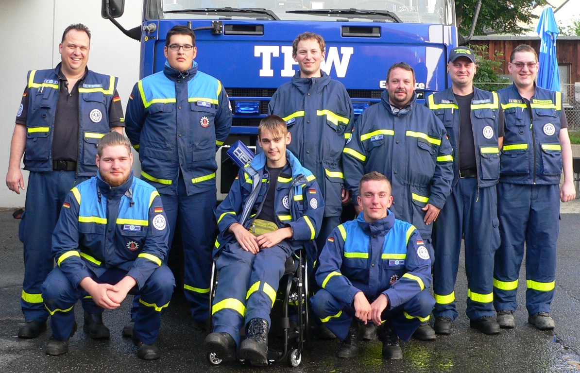 Sechs neue Einsatzkräfte für das THW Weiden
