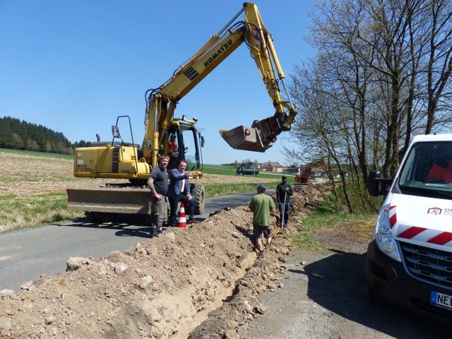 Leuchtenberg auf Glasfaserkurs