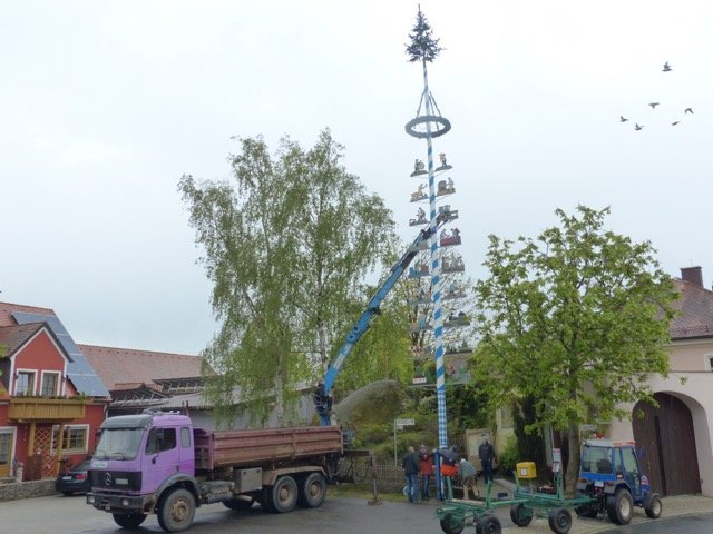 Zunftbaum statt Maibaum