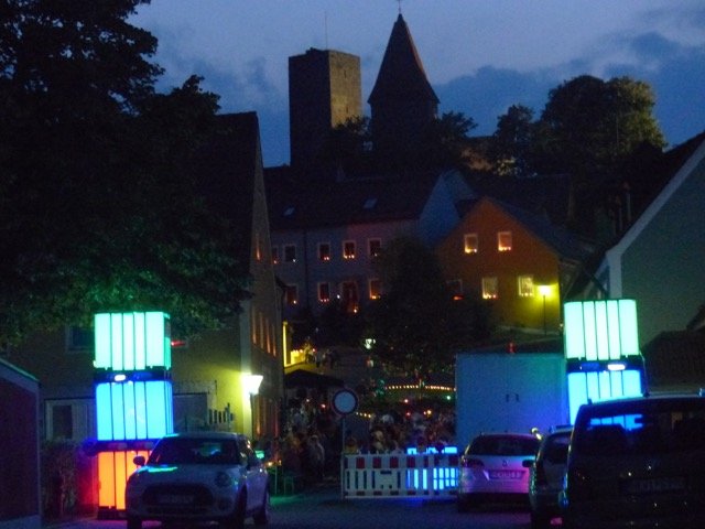 3.000 Lichter erleuchten Leuchtenberg