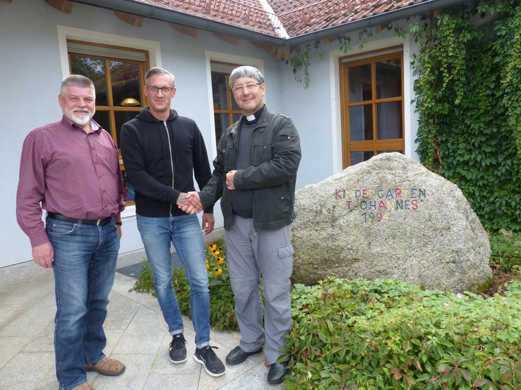 Neuer Kindergartenleiter in Leuchtenberg begrüßt