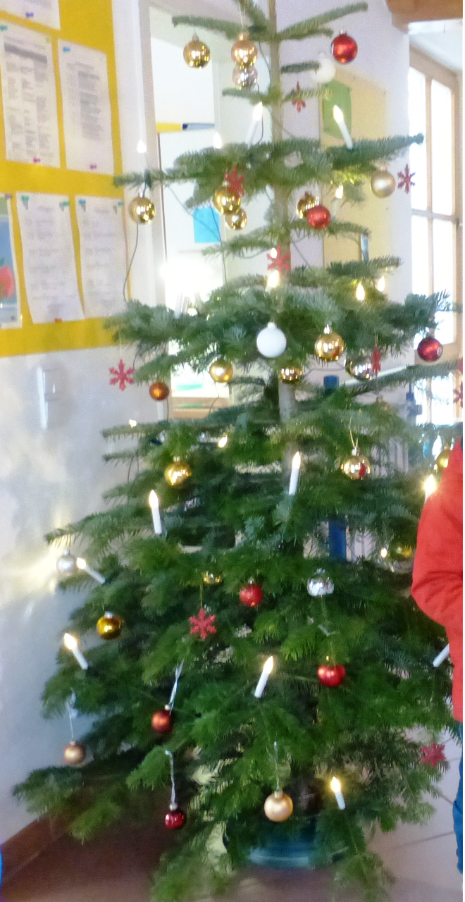 Dank für Spende: Weihnachtsbaum bleibt auch im Lockdown