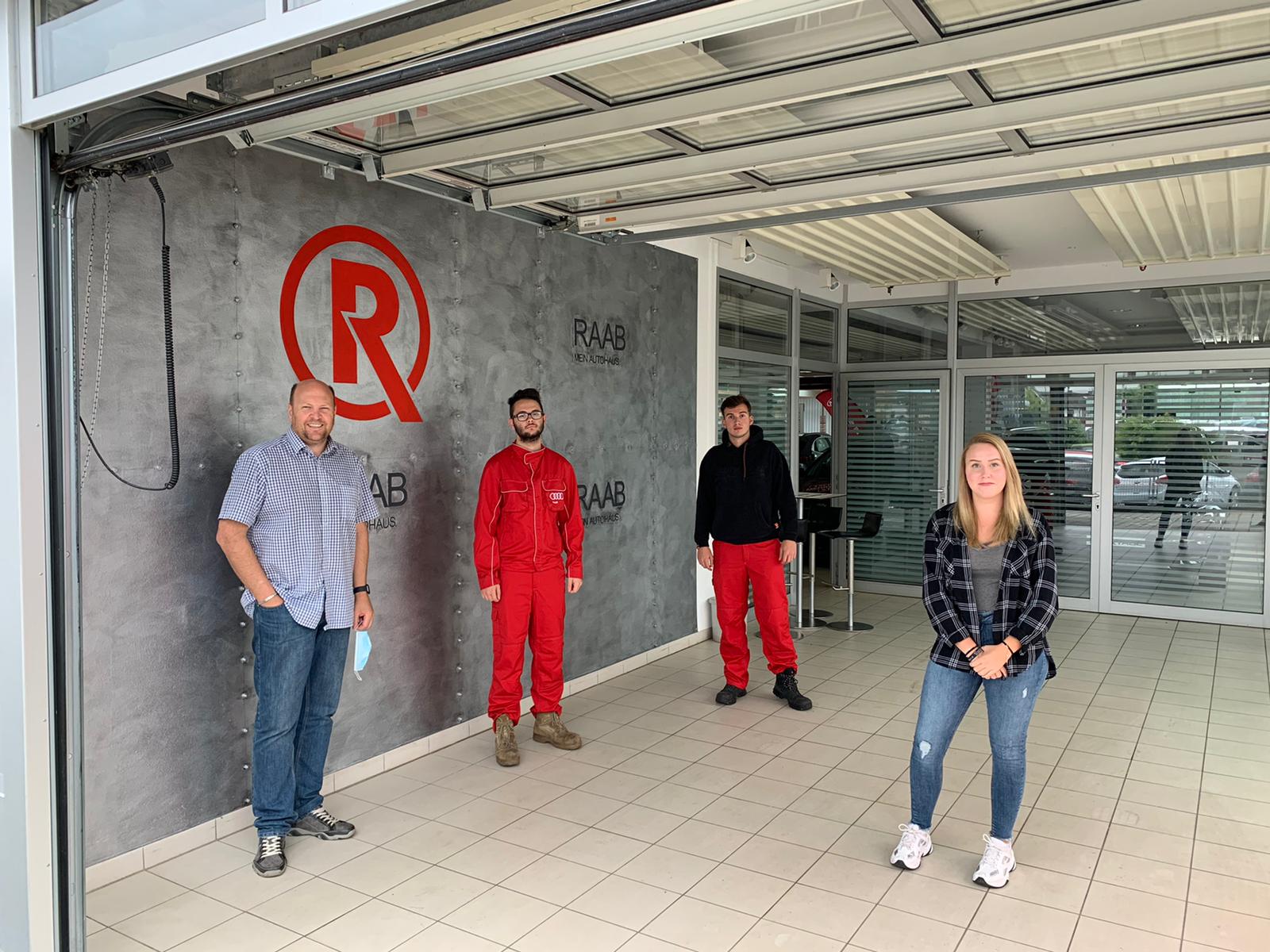 Neubeginn und ein Jubiläum beim Autohaus Raab