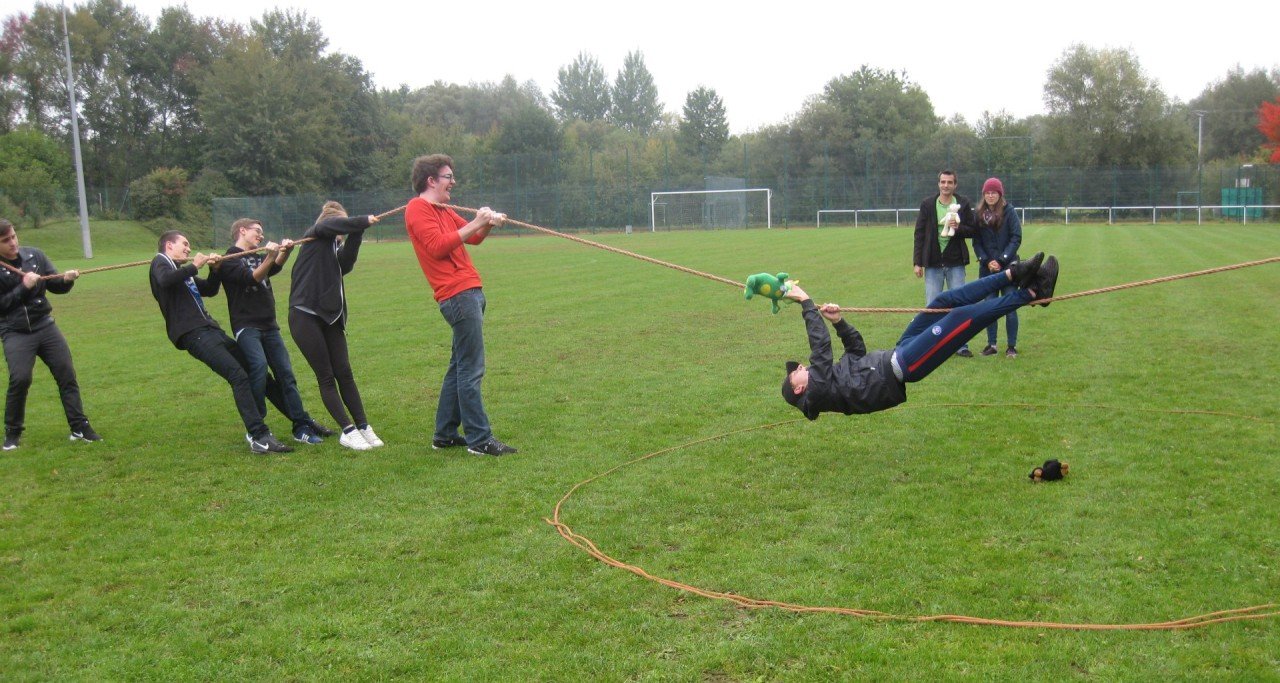Teambuilding für Gustl-Lang-Wirtschaftsschüler
