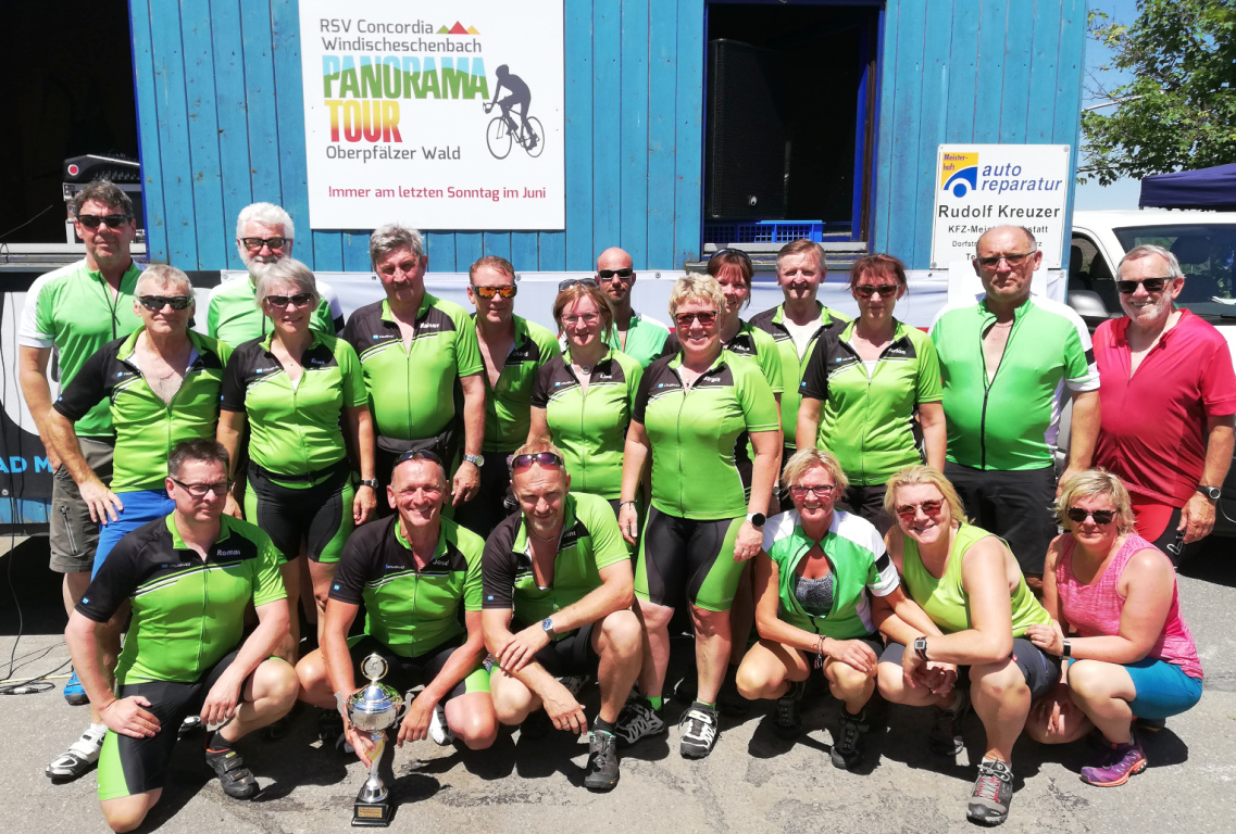 Platz 2 für die DJK Pressath bei der Panoramatour
