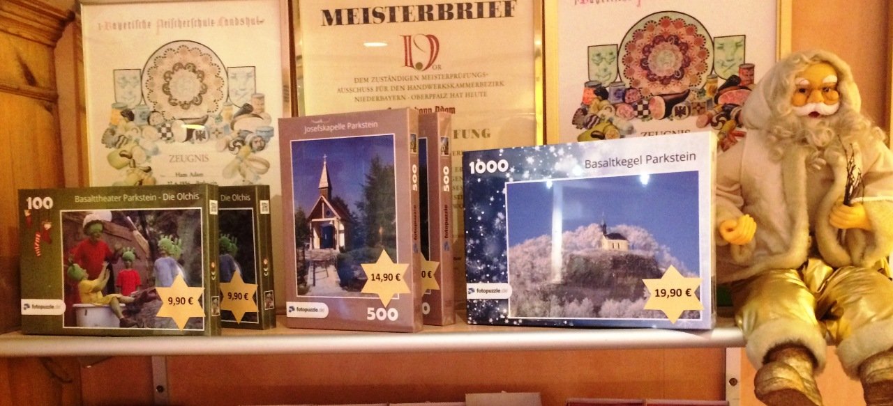 Parksteiner Motive als Puzzle
