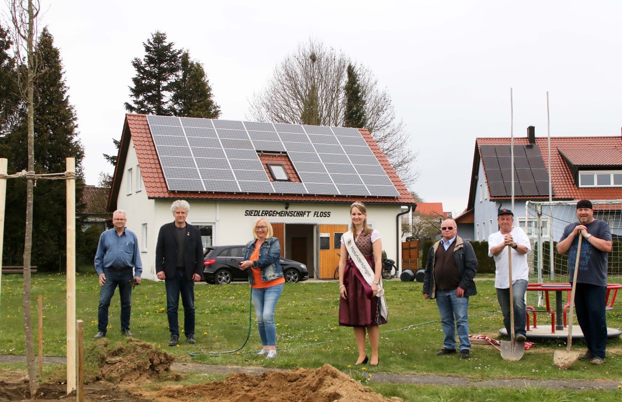 Gutes Gedeihen und bestes Anwachsen – Bäume für Siedlergemeinschaft