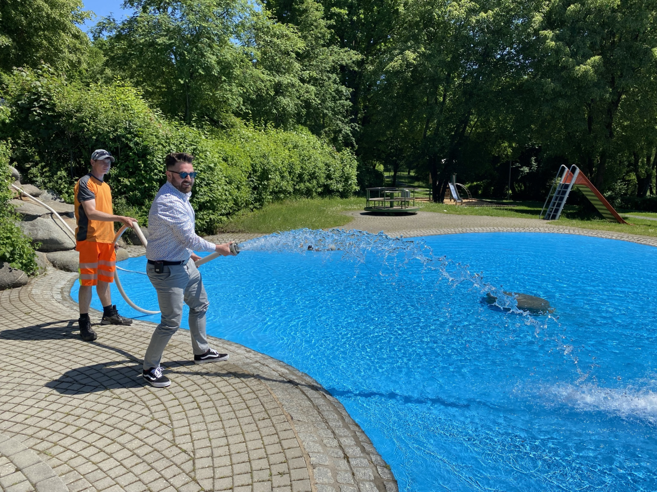 Wasser marsch – plansch frei!