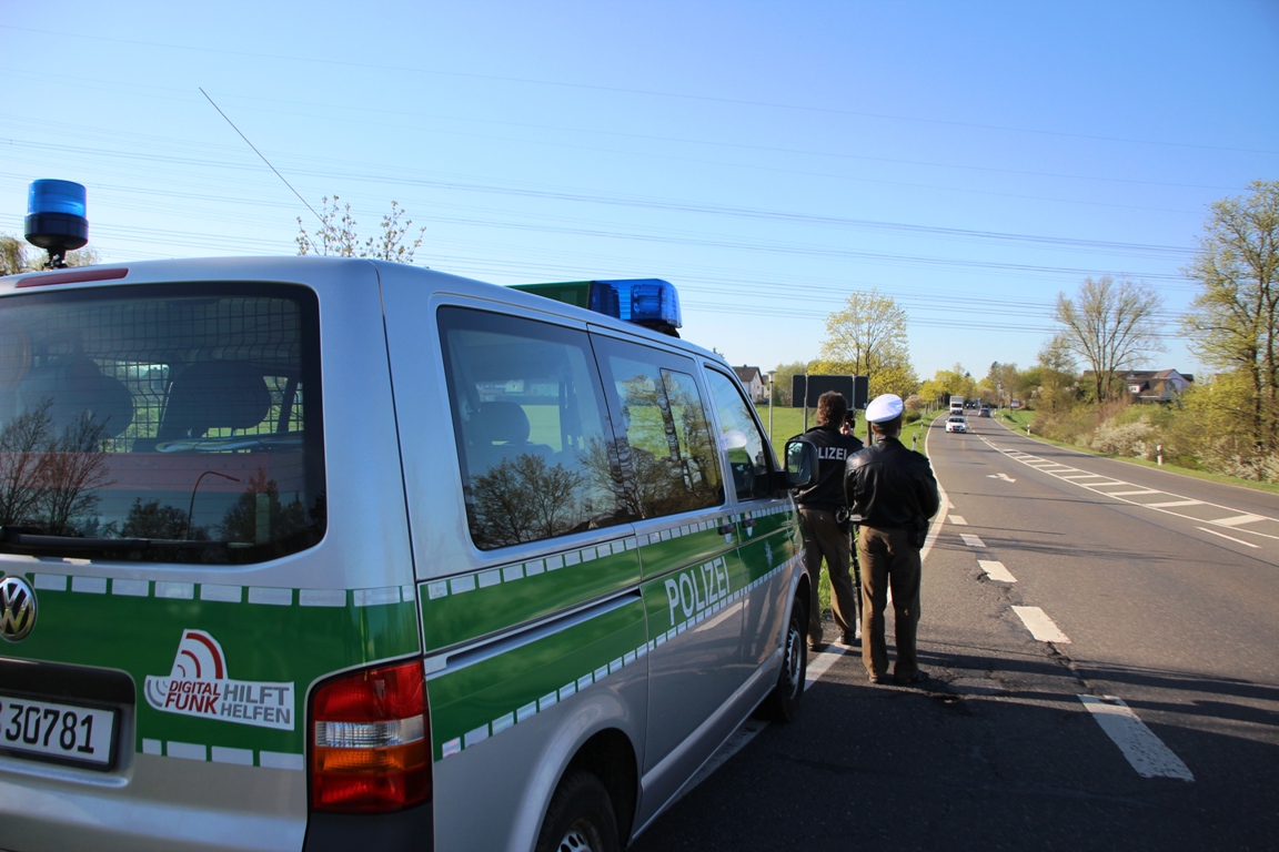 56 km/h zu schnell unterwegs