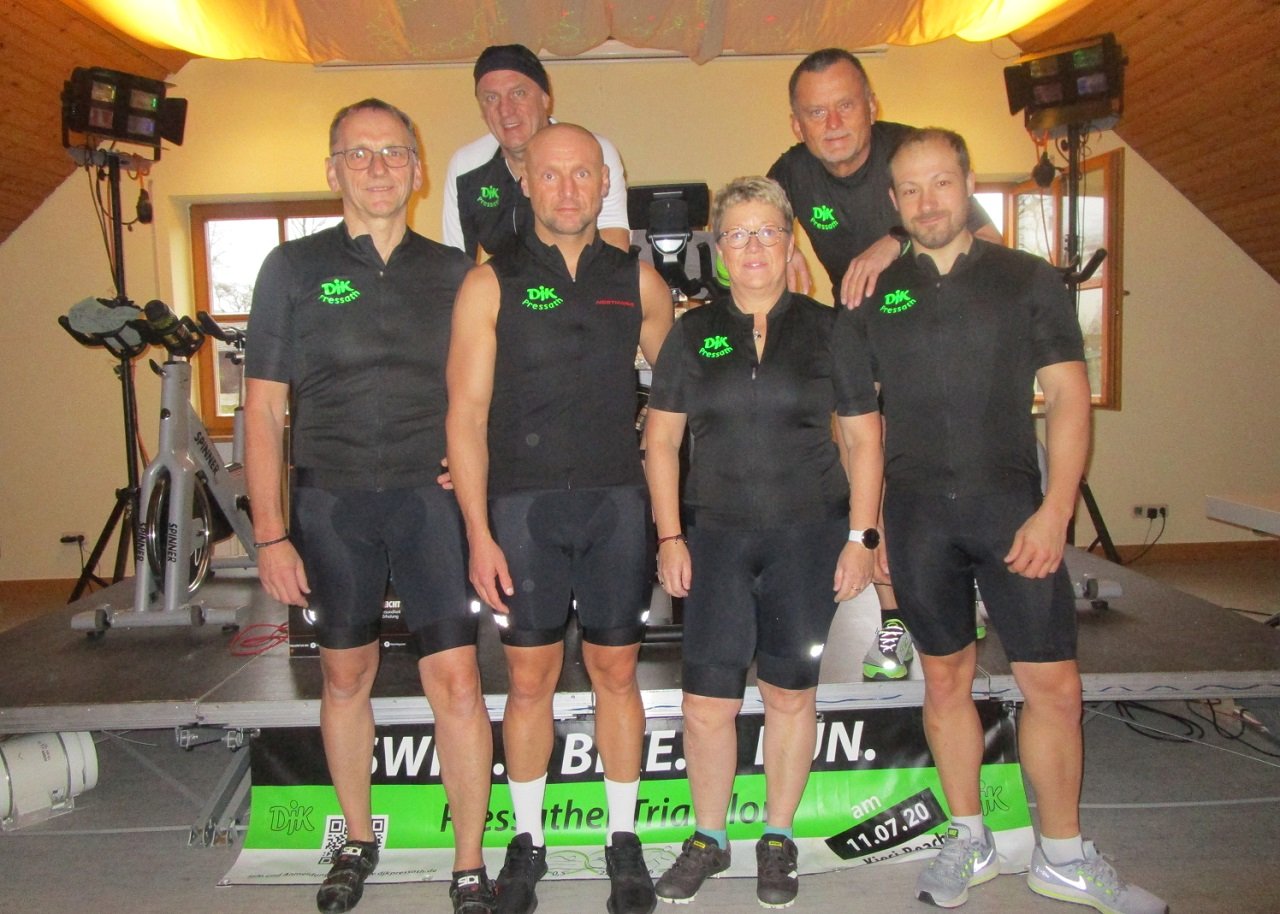 DJK Pressath fährt auf Indoor Cycling Marathon ab