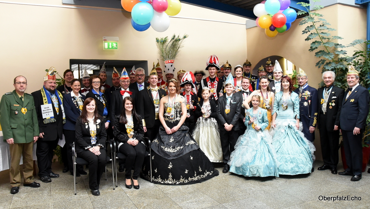 Prinzenpaareempfang im Rathaus