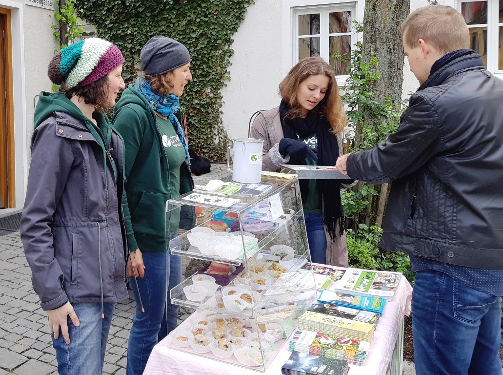 Weidener testen veganes Gebäck