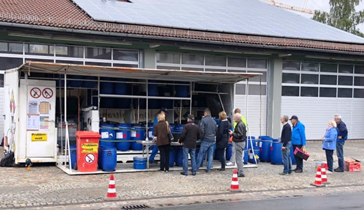 Müllentsorgung über Mitterteich nach Ingolstadt