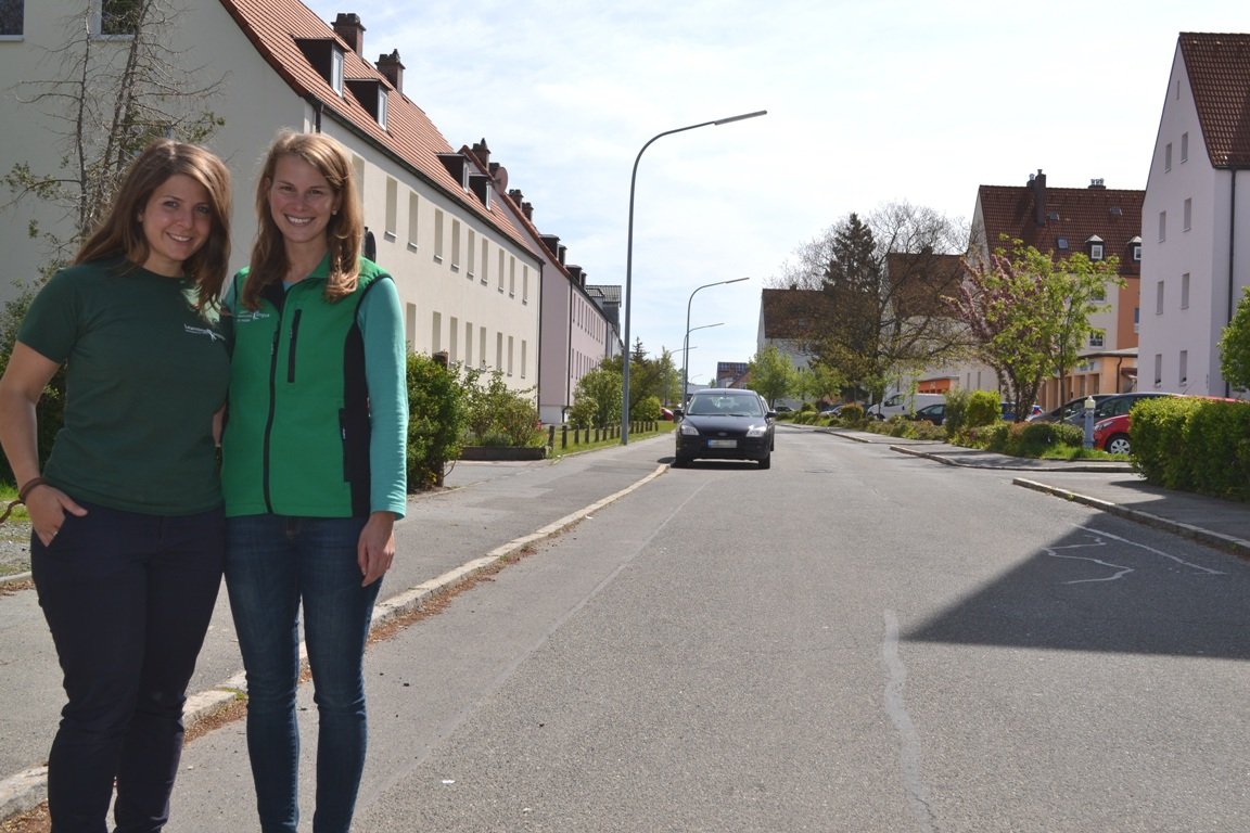 Beim Spaziergang das Quartier erkunden