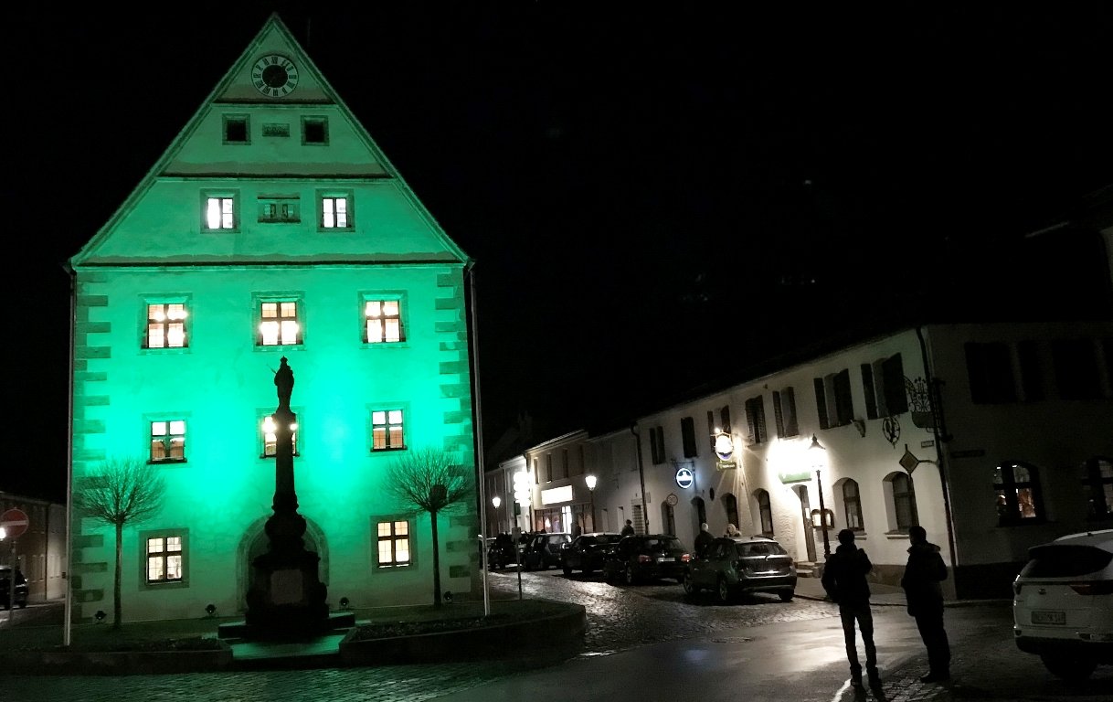 In Grafenwöhr leuchtet’s grün!