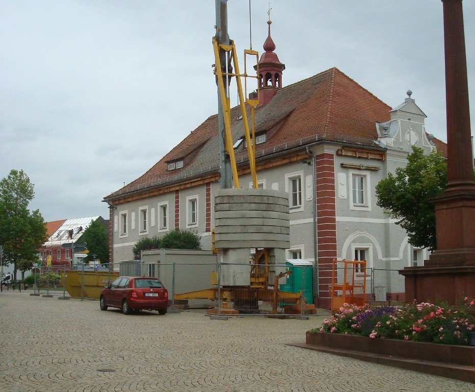 Rathaus Mitterteich steht Kopf