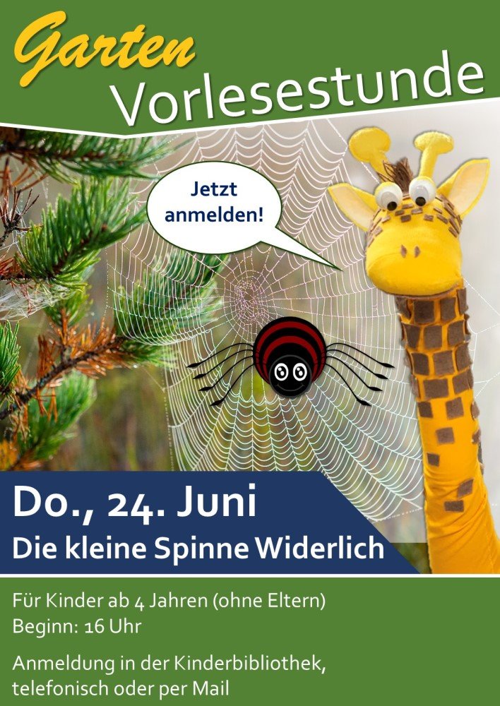 Geschichten von der kleinen Spinne Widerlich