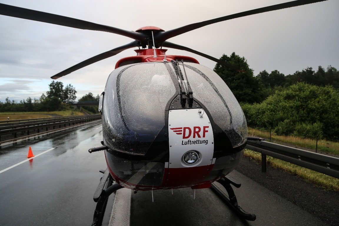 [Update] Rettungs-Großeinsatz nach Stichwort „Massenkarambolage“ auf A93